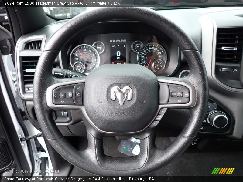  2024 1500 Tradesman Crew Cab 4x4 Steering Wheel