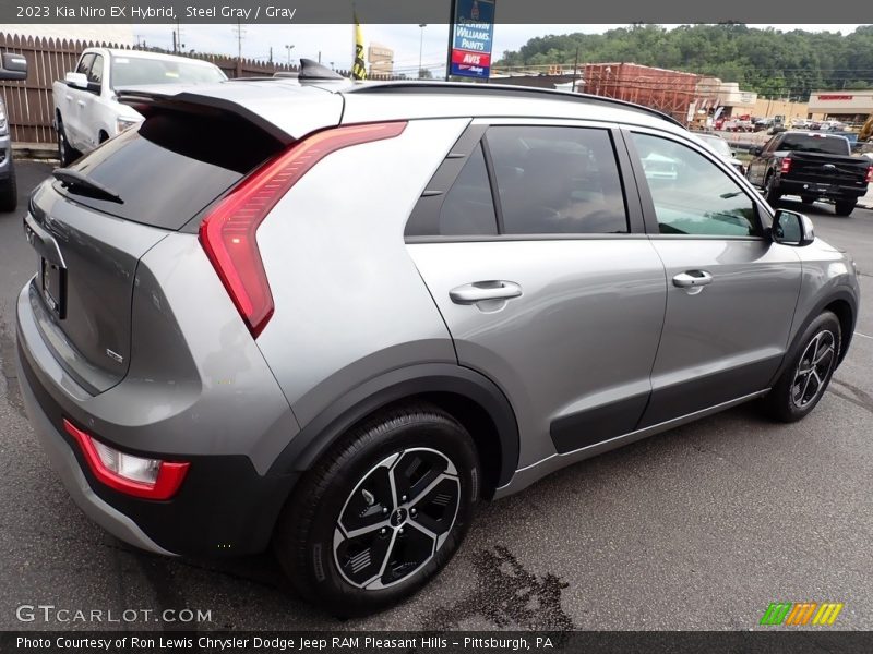 Steel Gray / Gray 2023 Kia Niro EX Hybrid