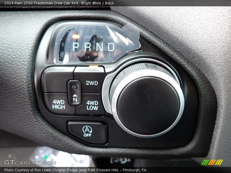  2024 1500 Tradesman Crew Cab 4x4 8 Speed Automatic Shifter