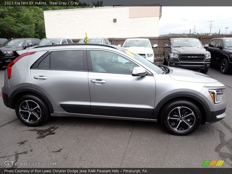 Steel Gray / Gray 2023 Kia Niro EX Hybrid