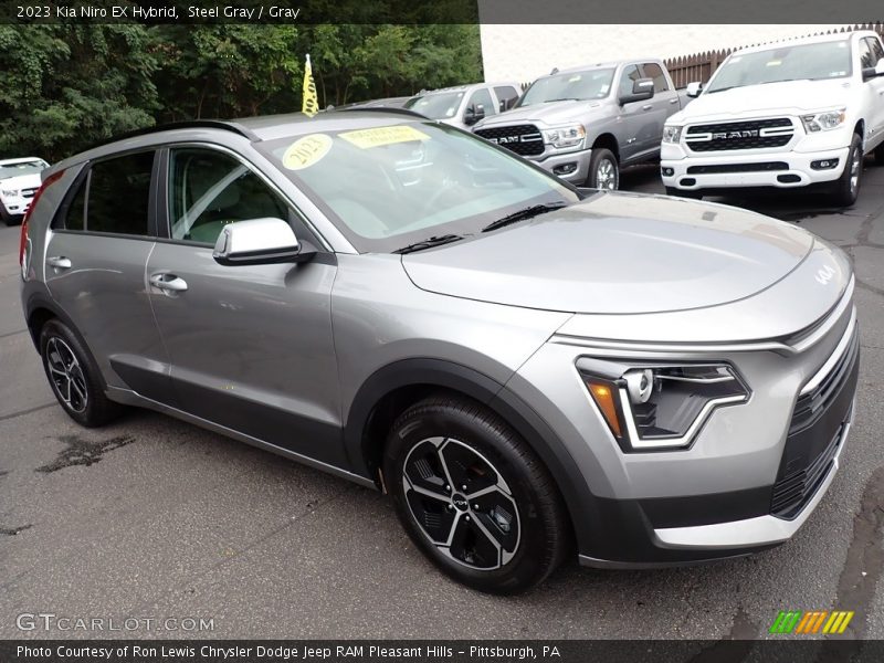 Steel Gray / Gray 2023 Kia Niro EX Hybrid