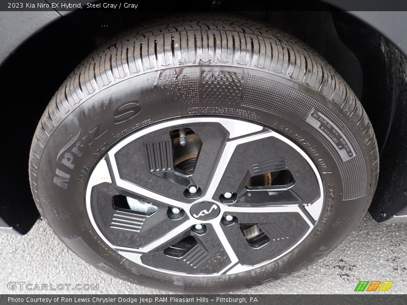 Steel Gray / Gray 2023 Kia Niro EX Hybrid