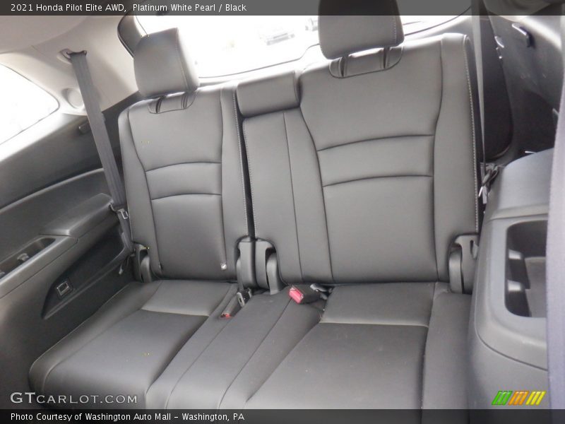 Rear Seat of 2021 Pilot Elite AWD