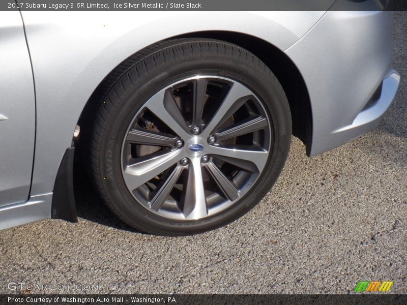 Ice Silver Metallic / Slate Black 2017 Subaru Legacy 3.6R Limited