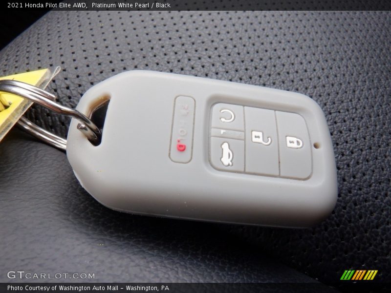Keys of 2021 Pilot Elite AWD