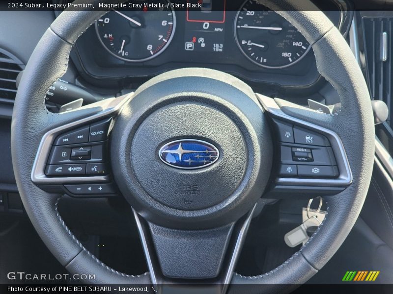 Magnetite Gray Metallic / Slate Black 2024 Subaru Legacy Premium