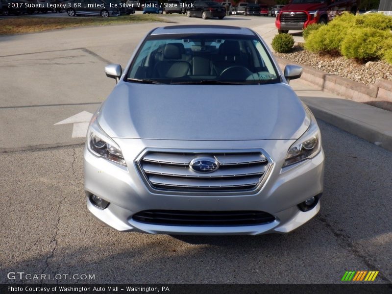 Ice Silver Metallic / Slate Black 2017 Subaru Legacy 3.6R Limited