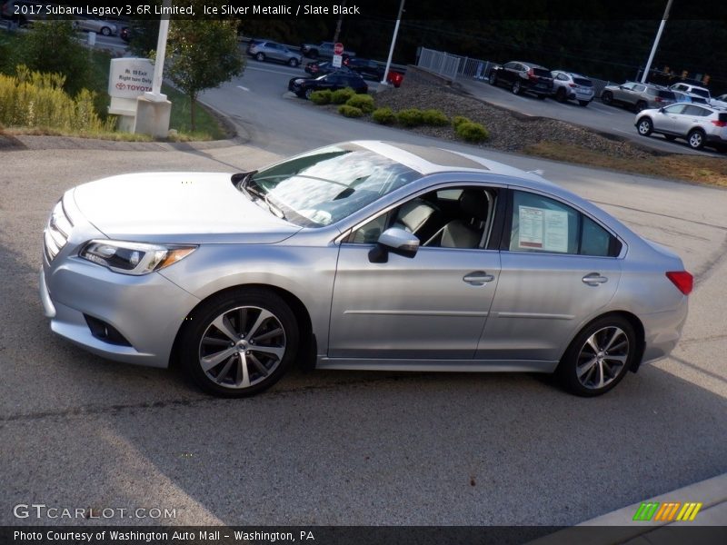 Ice Silver Metallic / Slate Black 2017 Subaru Legacy 3.6R Limited