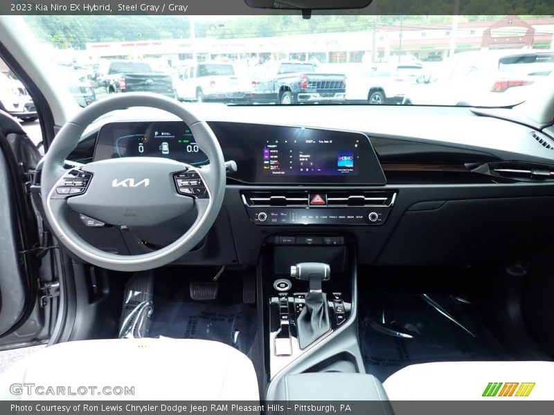 Steel Gray / Gray 2023 Kia Niro EX Hybrid