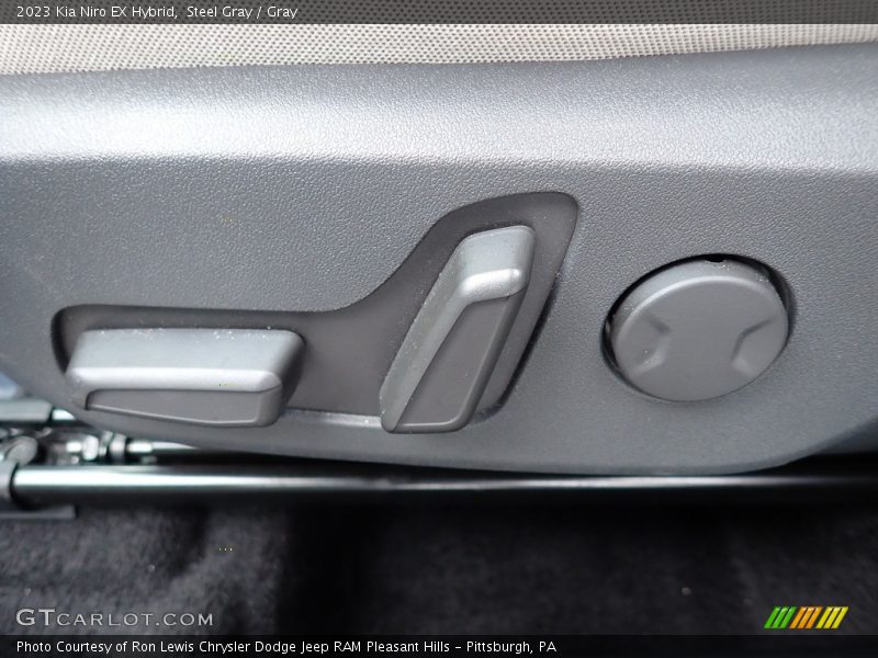 Steel Gray / Gray 2023 Kia Niro EX Hybrid