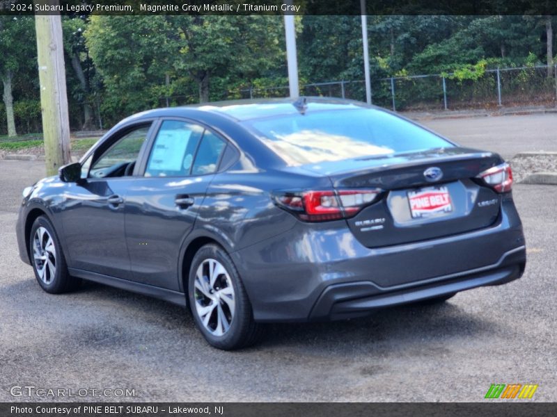 Magnetite Gray Metallic / Titanium Gray 2024 Subaru Legacy Premium
