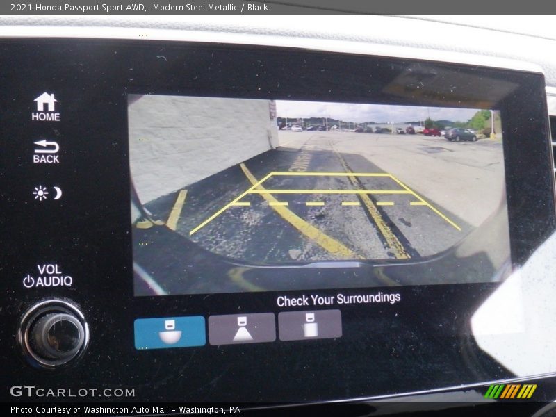 Modern Steel Metallic / Black 2021 Honda Passport Sport AWD