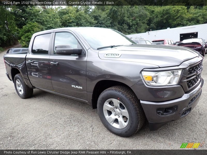 Front 3/4 View of 2024 1500 Big Horn Crew Cab 4x4