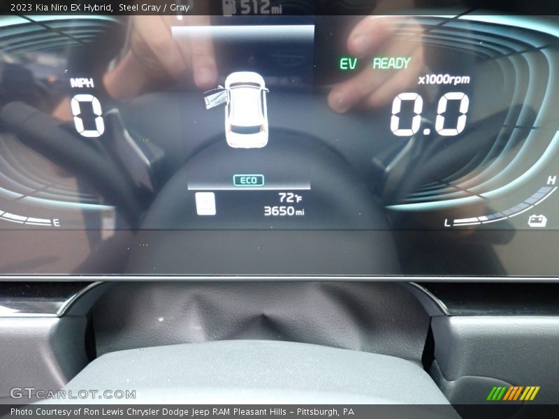 Steel Gray / Gray 2023 Kia Niro EX Hybrid