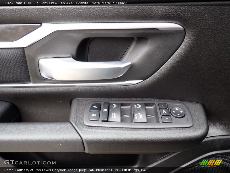 Door Panel of 2024 1500 Big Horn Crew Cab 4x4