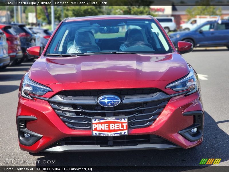 Crimson Red Pearl / Slate Black 2024 Subaru Legacy Limited