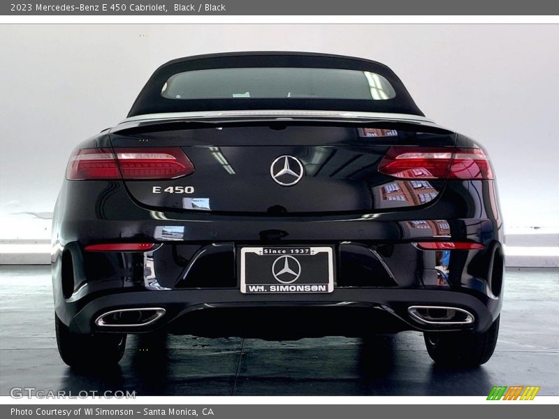 Black / Black 2023 Mercedes-Benz E 450 Cabriolet