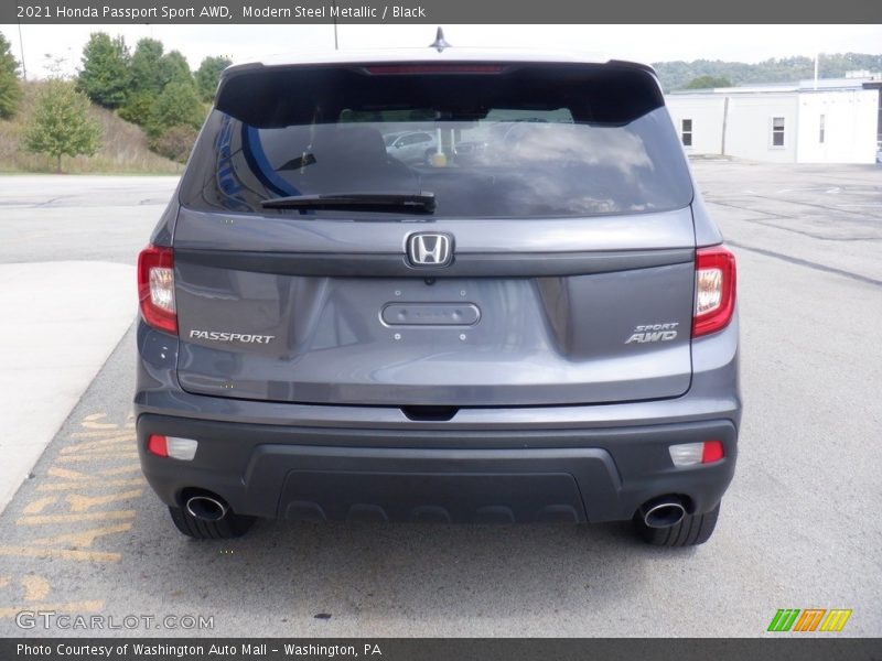 Modern Steel Metallic / Black 2021 Honda Passport Sport AWD