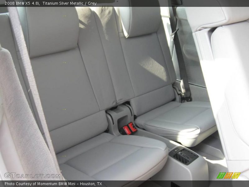 Titanium Silver Metallic / Grey 2008 BMW X5 4.8i