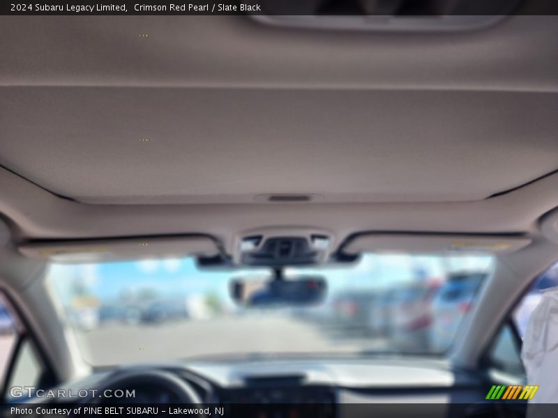 Crimson Red Pearl / Slate Black 2024 Subaru Legacy Limited