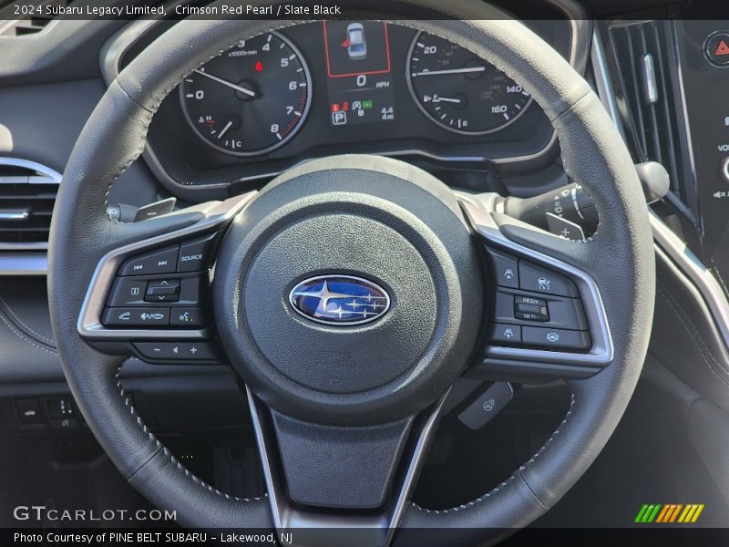 Crimson Red Pearl / Slate Black 2024 Subaru Legacy Limited