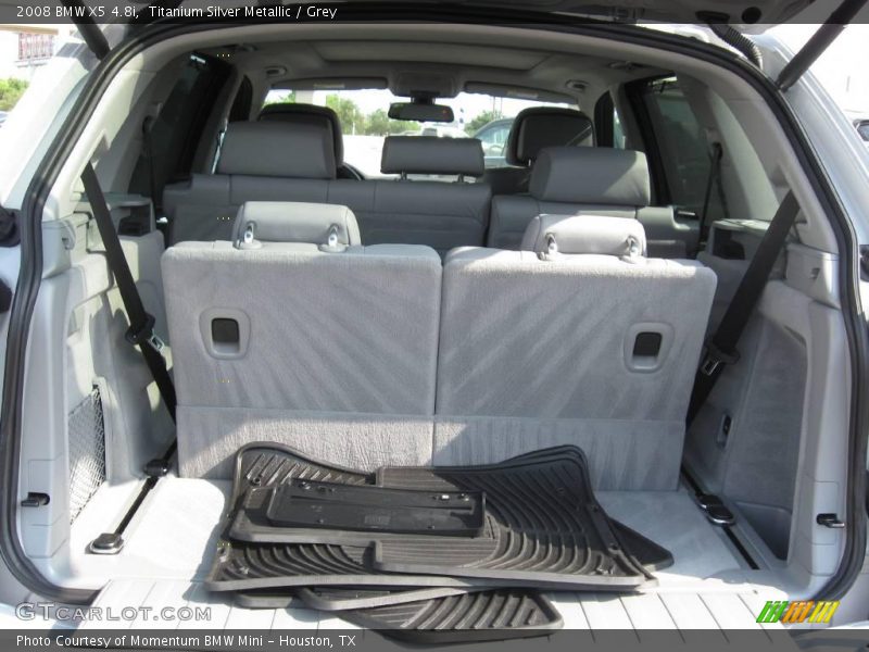 Titanium Silver Metallic / Grey 2008 BMW X5 4.8i