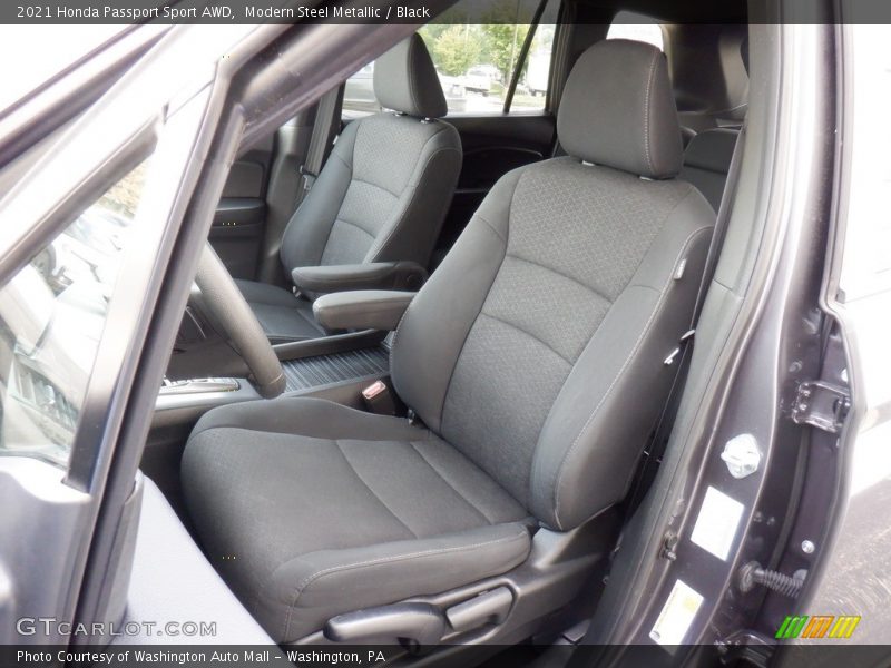 Modern Steel Metallic / Black 2021 Honda Passport Sport AWD