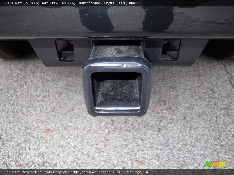 Diamond Black Crystal Pearl / Black 2024 Ram 1500 Big Horn Crew Cab 4x4