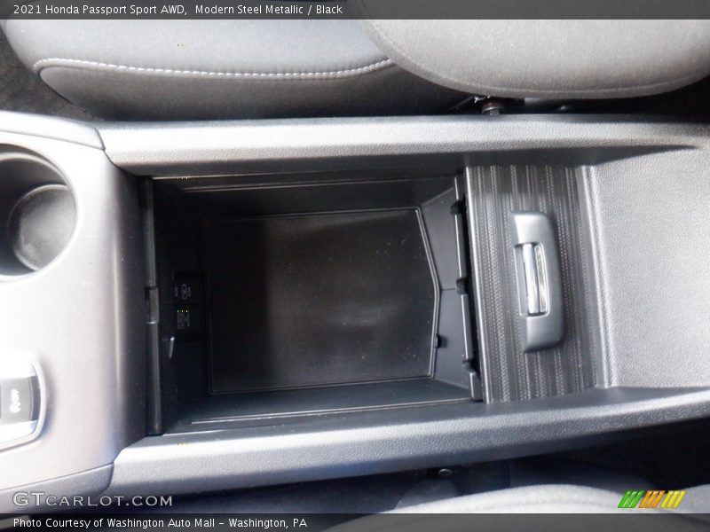 Modern Steel Metallic / Black 2021 Honda Passport Sport AWD