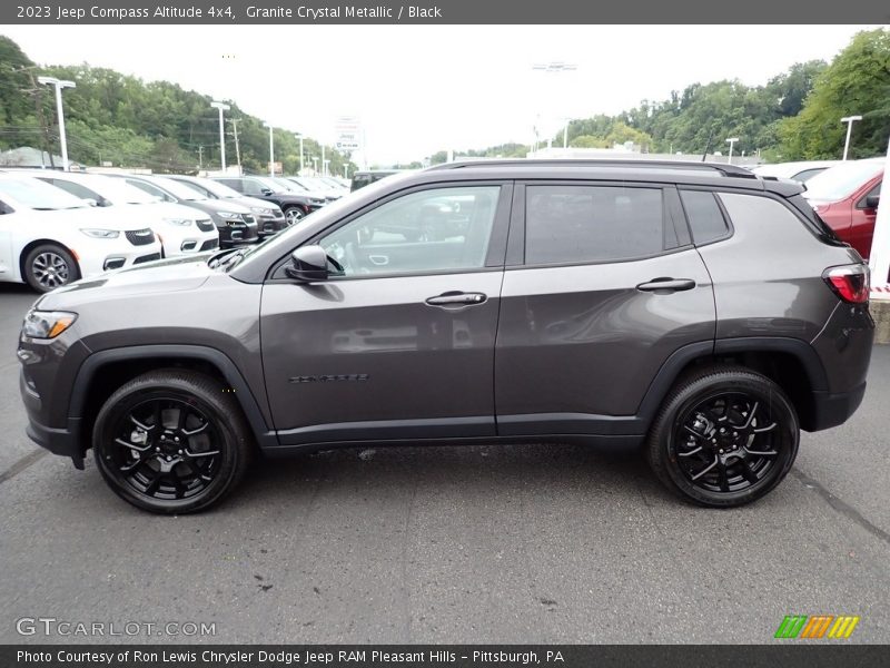 Granite Crystal Metallic / Black 2023 Jeep Compass Altitude 4x4