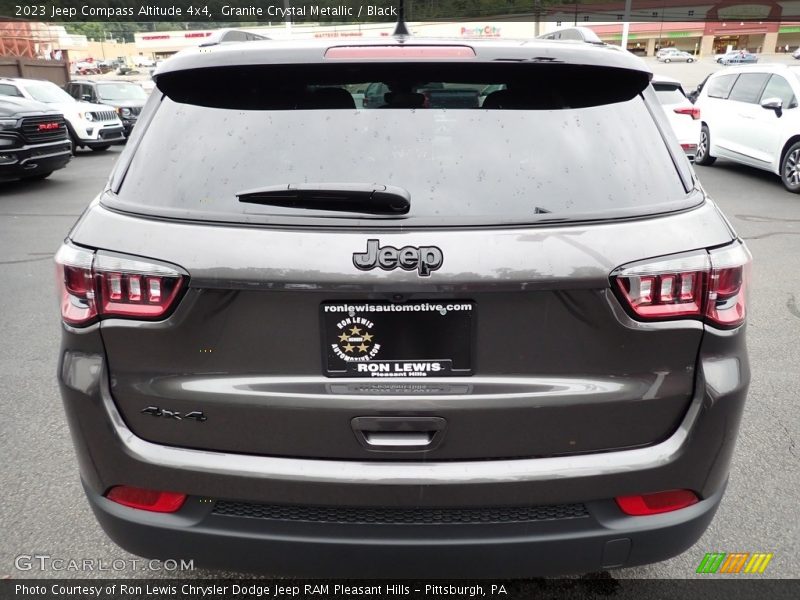 Granite Crystal Metallic / Black 2023 Jeep Compass Altitude 4x4