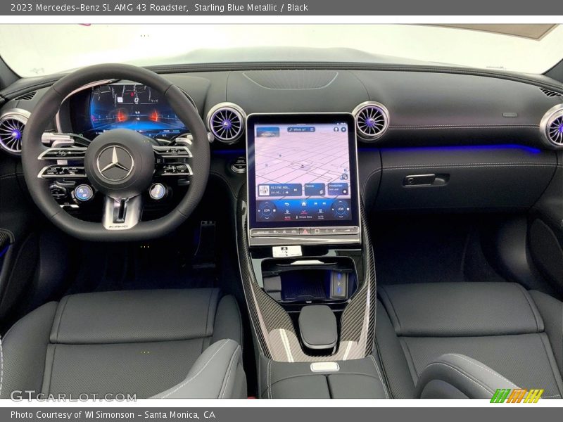 Dashboard of 2023 SL AMG 43 Roadster