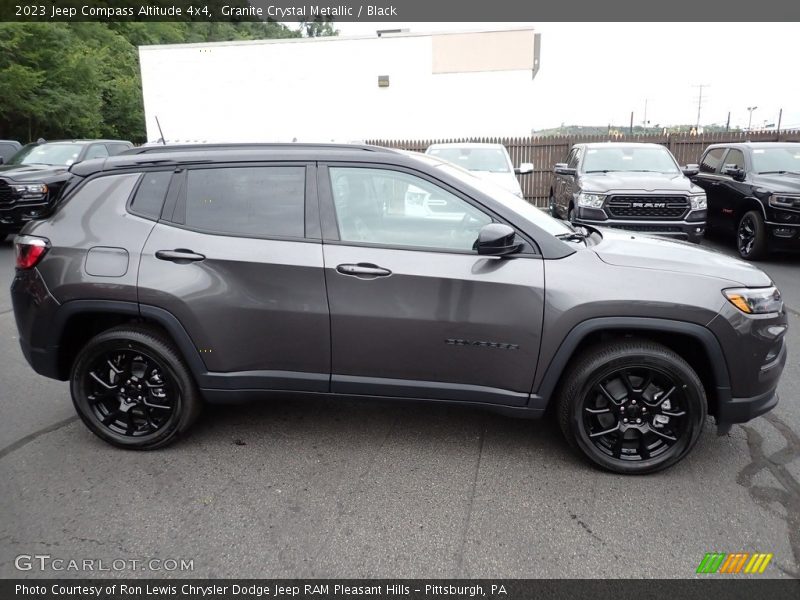 Granite Crystal Metallic / Black 2023 Jeep Compass Altitude 4x4