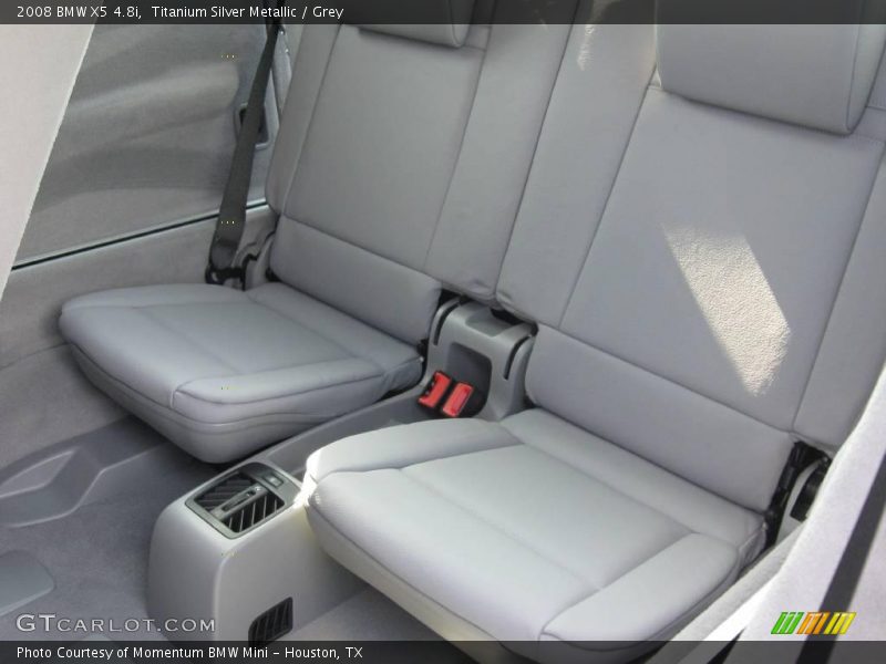 Titanium Silver Metallic / Grey 2008 BMW X5 4.8i