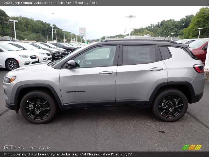 Billet Silver Metallic / Black 2023 Jeep Compass Altitude 4x4