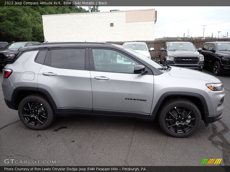 Billet Silver Metallic / Black 2023 Jeep Compass Altitude 4x4
