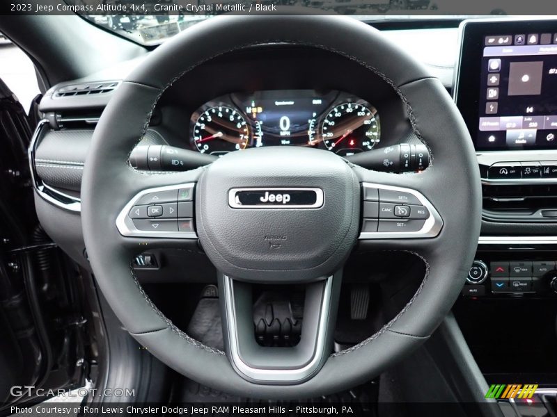 Granite Crystal Metallic / Black 2023 Jeep Compass Altitude 4x4