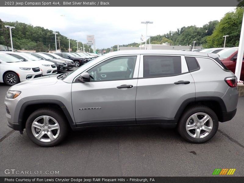 Billet Silver Metallic / Black 2023 Jeep Compass Sport 4x4