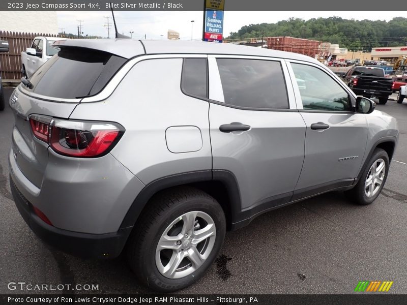 Billet Silver Metallic / Black 2023 Jeep Compass Sport 4x4