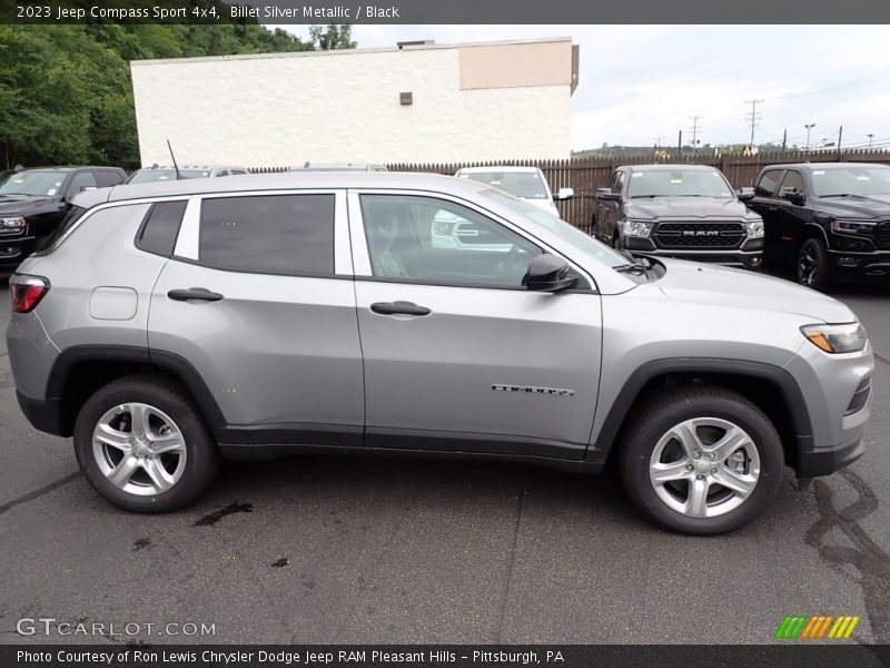 Billet Silver Metallic / Black 2023 Jeep Compass Sport 4x4