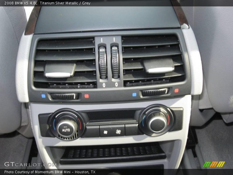 Titanium Silver Metallic / Grey 2008 BMW X5 4.8i
