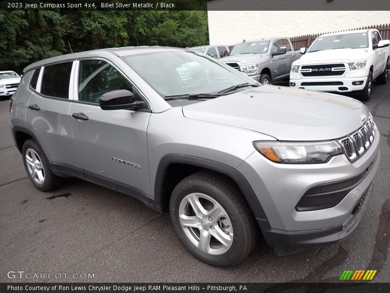 Billet Silver Metallic / Black 2023 Jeep Compass Sport 4x4
