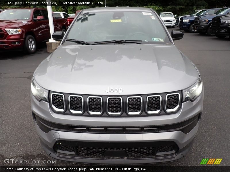 Billet Silver Metallic / Black 2023 Jeep Compass Sport 4x4