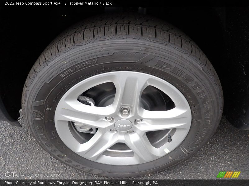 Billet Silver Metallic / Black 2023 Jeep Compass Sport 4x4