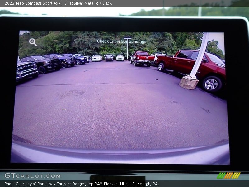 Billet Silver Metallic / Black 2023 Jeep Compass Sport 4x4