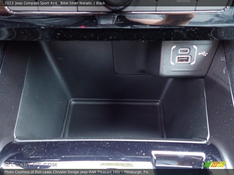 Billet Silver Metallic / Black 2023 Jeep Compass Sport 4x4