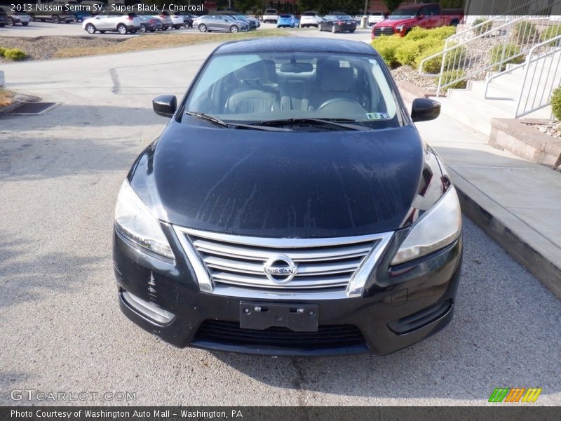 Super Black / Charcoal 2013 Nissan Sentra SV