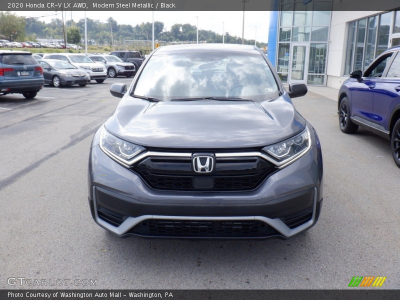 Modern Steel Metallic / Black 2020 Honda CR-V LX AWD