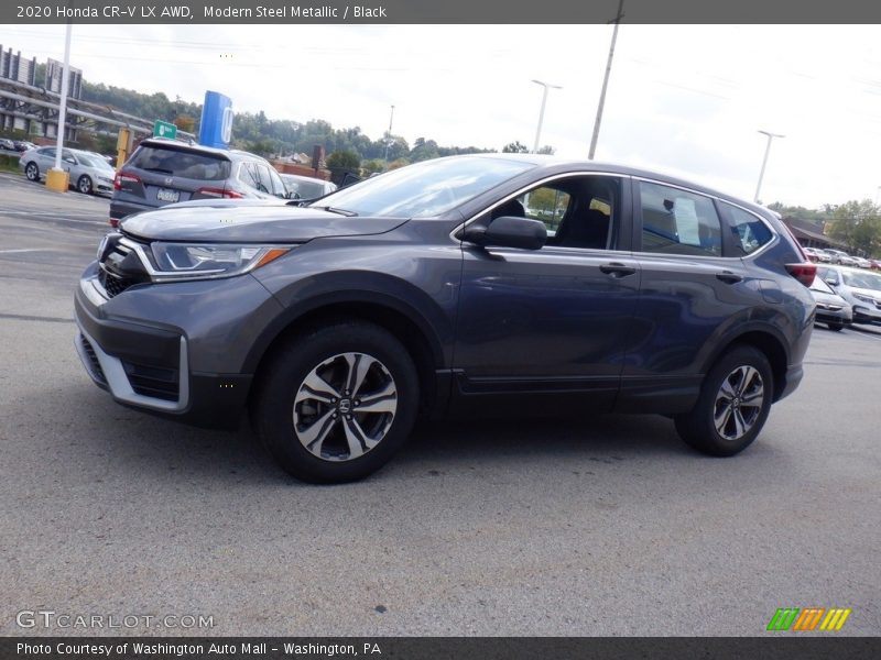 Modern Steel Metallic / Black 2020 Honda CR-V LX AWD