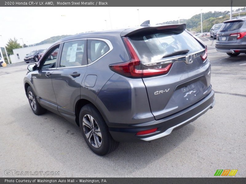 Modern Steel Metallic / Black 2020 Honda CR-V LX AWD